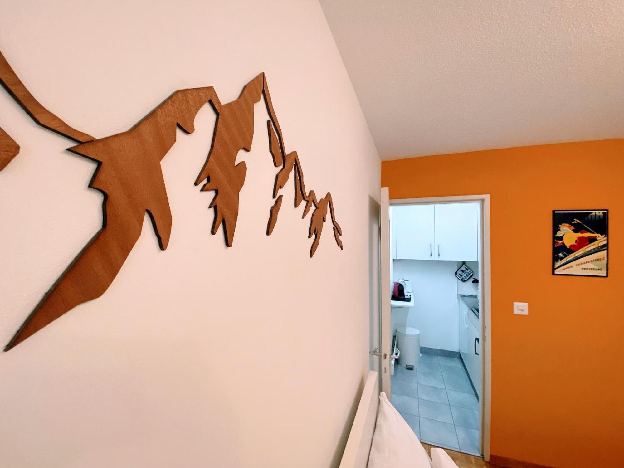 צרמט Studio Wolli - Stylish & Central - Steps To Matterhorn Gondola מראה חיצוני תמונה